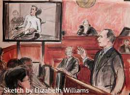 Osen LLC Honored with 2016 Public Justice Trial Lawyers of the Year - Sketch by Elizabeth Williams